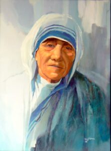 Portrait of Mother Teresa